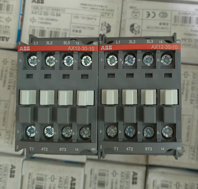 Buy cheap AX12-30-10-84 ABB Ac contactor Compact AC control solution Small and medium sized motors load control from wholesalers