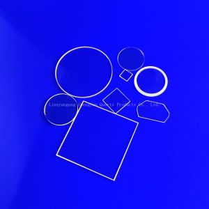 Buy cheap Factory High Temperature Resistant Fused Silica Custom Optical Quartz Sheet Glass Plate from wholesalers