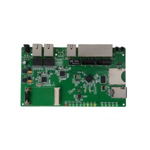 Buy cheap 2 Layer Pcb Prototype Printed Circuit Board Assembly Automotive Pcba FR 1 V Cut Pcb Panel from wholesalers