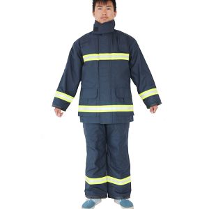 Buy cheap Durable Fireman Suit 850N Breaking Strength With Waterproof Breathable Layer from wholesalers