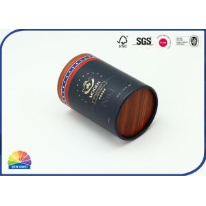 Buy cheap Matte Imitation Wood Grain Paper Food Tube Packaging 4c Print from wholesalers