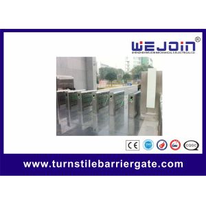 Buy cheap Flow Control Handicap Flap Pedestrian Barrier Gate Optical Turnstiles from wholesalers