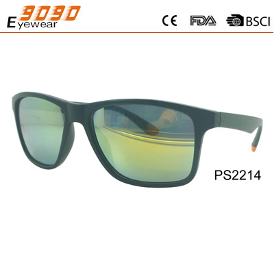Quality Cheap promotional gift sun glasses, polarized mirror plastic sunglasses for sale