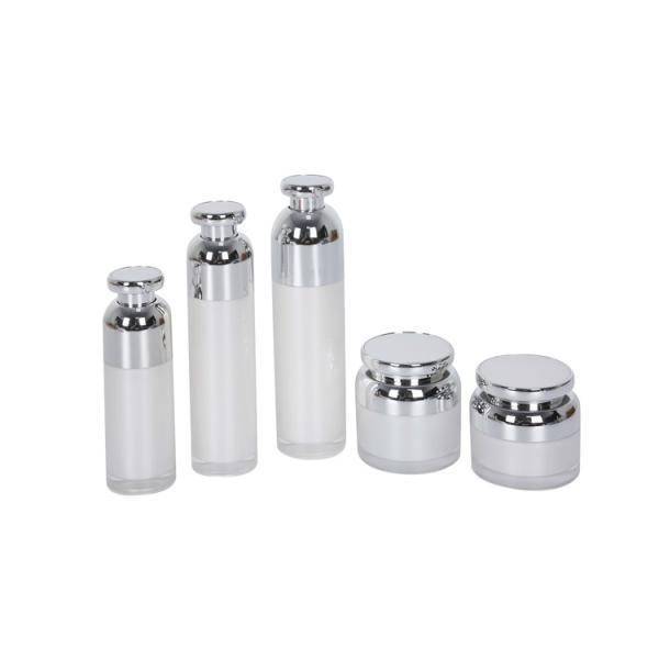 Quality Cosmetic Lotion Serum Bottle With Mouth Cover Skincare Family Set for sale