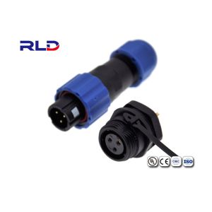 Buy cheap Plastic Waterproof Plug Connector SP13 IP67 IP68 2 3 4 5 7 Pin PVC TPU External Mold from wholesalers