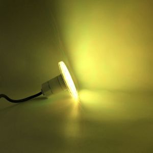 Buy cheap Plastic Pure White 6300K 15W Fiberglass Pool Light from wholesalers