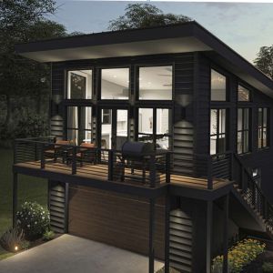 China 20ft/40ft Wall 50/75/100mm Wave Sandwich Panel Container House with Full Bathroom and Extendable Design on sale