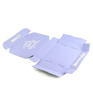 Cardboard Custom Subscription Boxes , Luxury Monthly Gift Box With Handle