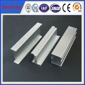 Buy cheap H shape aluminium profiles, silver anodising hollow aluminum profile from wholesalers