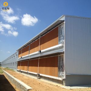Customizable Galvanized Steel Poultry House with Automated Ventilation