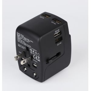6 USB Universal Travel Chargers Adapter With LED Indicator