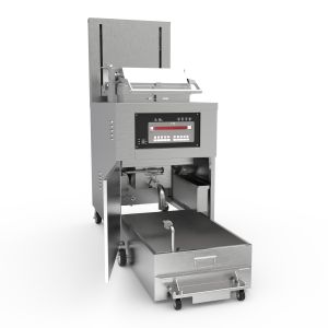 Buy cheap PFE-5910 8HD Electric 17KW 380V 55L 5 Fry Tray Big Productivity Broaster Chicken Pressure Fryer from wholesalers