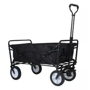 Adjustable Folding Garden Wagon Space Saving And Convenient For Household