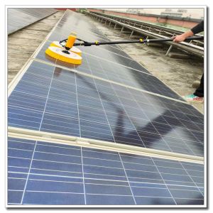 Buy cheap Electric Roller Head PV Module Solar Panel Cleaning Robot with Rotary Brush in 3.5m Size from wholesalers