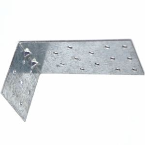 Customized Zinc Plated Angle Bracket for Wooden House Durable and Easy to