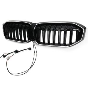Buy cheap Gloss Black Car Styling Racing Grills Middle Grille With Light For BMW 3 Series G28 2023+ Auto Parts And Accessories from wholesalers