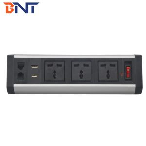 Buy cheap available replace different modules supply bracket clamp on desk socket from wholesalers