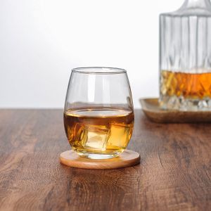 Buy cheap Stemless 12oz 34cl Scotch Whisky Glass Round Shape from wholesalers