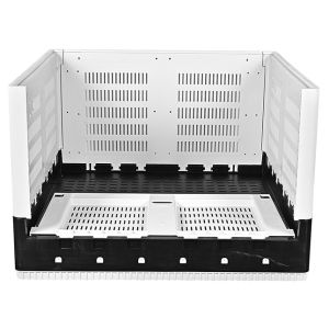 Buy cheap Foldable plastic container bins pallet box for Australian market warehouse folding pallet box from wholesalers