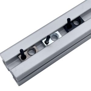 Buy cheap Custom Carbon Steel Slot 6mm Roll in T-nut with Rubber Flex Handle for Aluminum Profile from wholesalers