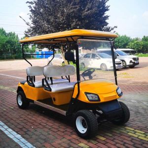 Buy cheap Yellow 4x4 Cambridge Interstate Golf Carts Trolley High Speed Community Vehicles from wholesalers