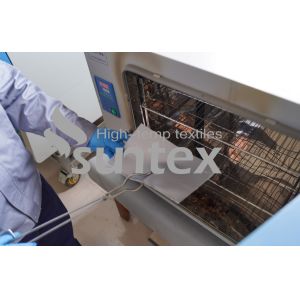 Buy cheap Silicone Coated Fiberglass Fabric for Smoke and Fire Curtain from wholesalers