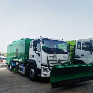 Buy cheap Foton Aumark Vacuum Road Sweeper Truck With Snow Remover from wholesalers