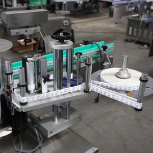 Buy cheap Double Sides Automatic Round Bottle Labeling Machine Self Adhesive Sticker from wholesalers
