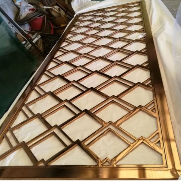 Stainless Steel Movable Home Decor Room Screen Divider