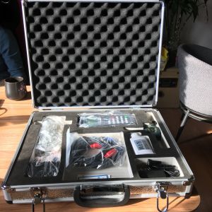 Handheld Ultrasonic Flowmeter for 15-6000mm Measuring Pipe Size of Liquid Medium