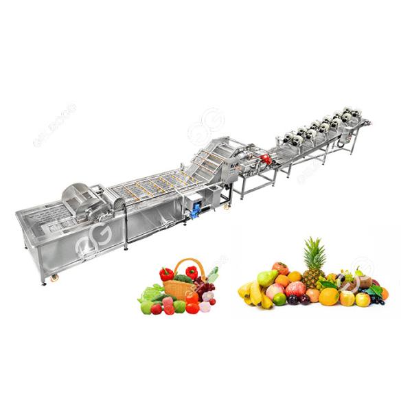 Quality Automatic Vegetable Washer Fruit Washer Machine Vegetable Washing Line for sale