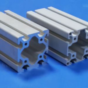 Buy cheap Cladding Industrial Aluminum Profile 4060 80x80 8mm Groove from wholesalers