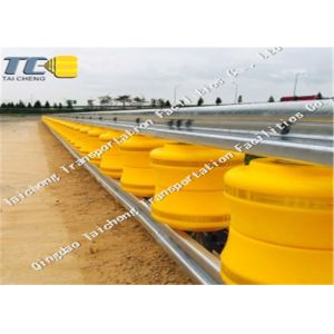 Buy cheap Orange Polyurethane Roller Safety Barrier Anti Collision from wholesalers