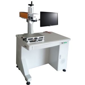 Buy cheap Laser drilling machine 50W brass laser engraving machine 100 * 100mm from wholesalers
