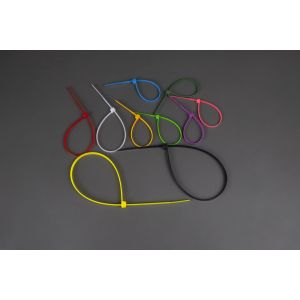 Buy cheap Self Locking Cable Ties Plastic Cable Tie  3*60-200 Mm Custom Made from wholesalers