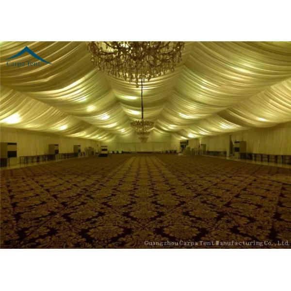 Large Wedding Tents With Internal Decoration