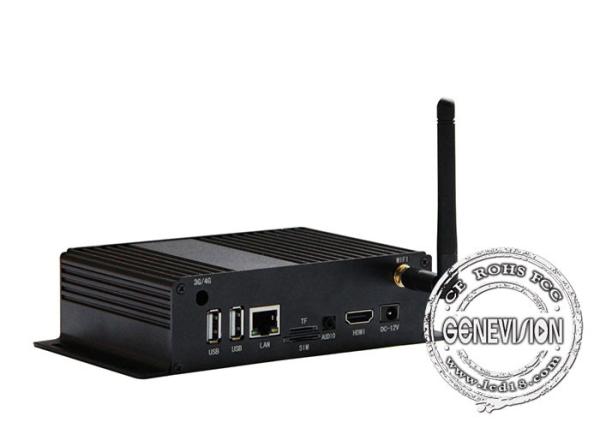 Quality Dual Core CPU Android HD Media Player Box Wifi Streaming For LCD Digital Signage for sale