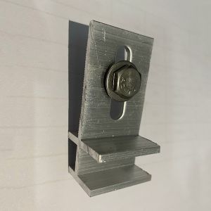 Buy cheap Embedded Function Aluminum Embedded Parts in Silver for Industrial Applications product