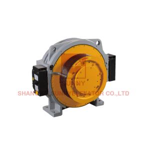 AC380V Elevator Gearless Traction Machine Load 1350kg - 2000kg ISO9001