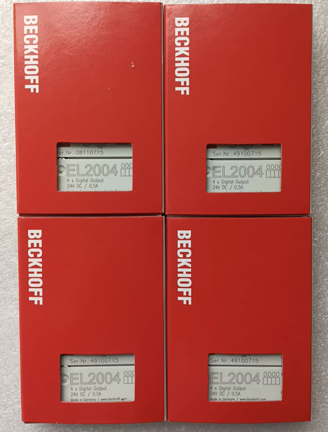 China EL2004 Beckhoff EtherCAT 4-channel Digital Output Terminal Module 24VDC on sale