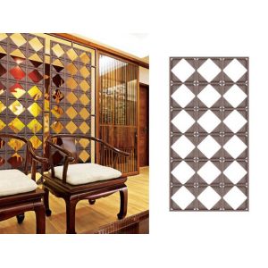 Buy cheap Black Stainless Steel Room Divider For Facade/Wall Cladding/ Curtain Wall/Ceiling from wholesalers