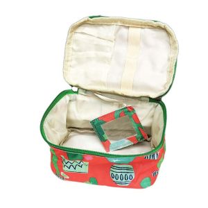 Buy cheap Pretty Eco Friendly Toiletry Bag Custom Printed Trendy Recycled Portable Lightweight from wholesalers