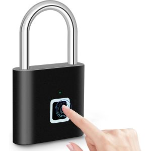 Quality Fingerprint Padlock One Touch Open Fingerprint Lock with USB Charging for Gym, for sale Buy cheap Fingerprint Padlock One Touch Open Fingerprint Lock with USB Charging for Gym, product