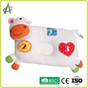 Buy cheap Polyester Fiber Plush Cow Pillow , 28cmx22cm Childrens Animal Pillows from wholesalers