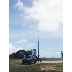 Buy cheap 18m Pneumatic Telescopic Mast Mobile Telecom Trailer Tower from wholesalers