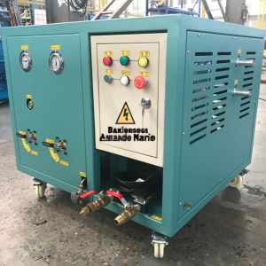 Buy cheap Low Pressure Refrigerant Recovery Machine For Freon R11/R123/R245FA/R1233ZD 4HP oil less Recovery Unit from wholesalers