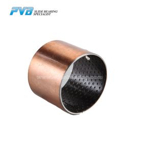 Buy cheap PCM 606530M Steel Back Sintered Bronze POM Bushing Composite Plain Split Bearing Shell product