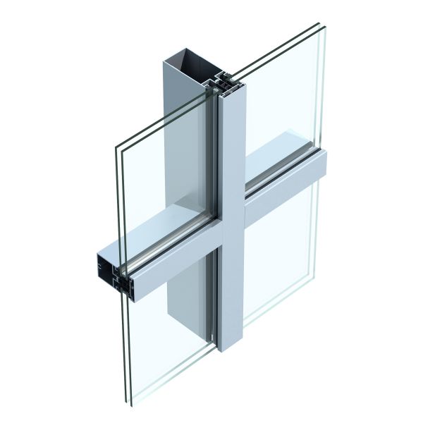 Buy cheap Modern Commercial Stick Curtain Wall System Architectural Facade Curtain Wall from wholesalers