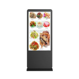 Multimedia Network Free Standing Kiosk With High Bright Monitor For Advertising