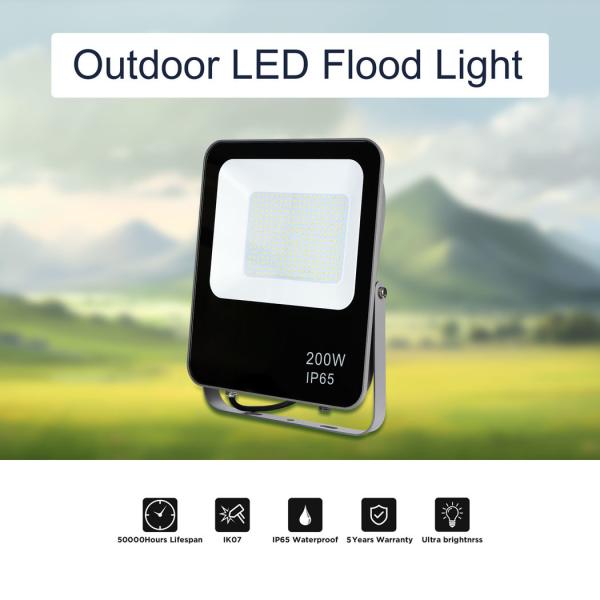 180° Adjustable 200w LED Flood Light Reflector Super Bright 320 Led Beads IP65
